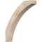 Ekena Millwork 5 1/2"W x 28"D x 32"H Thorton Smooth Knee Brace, Douglas Fir BRC06X28X32THR00SDF - alternate 1